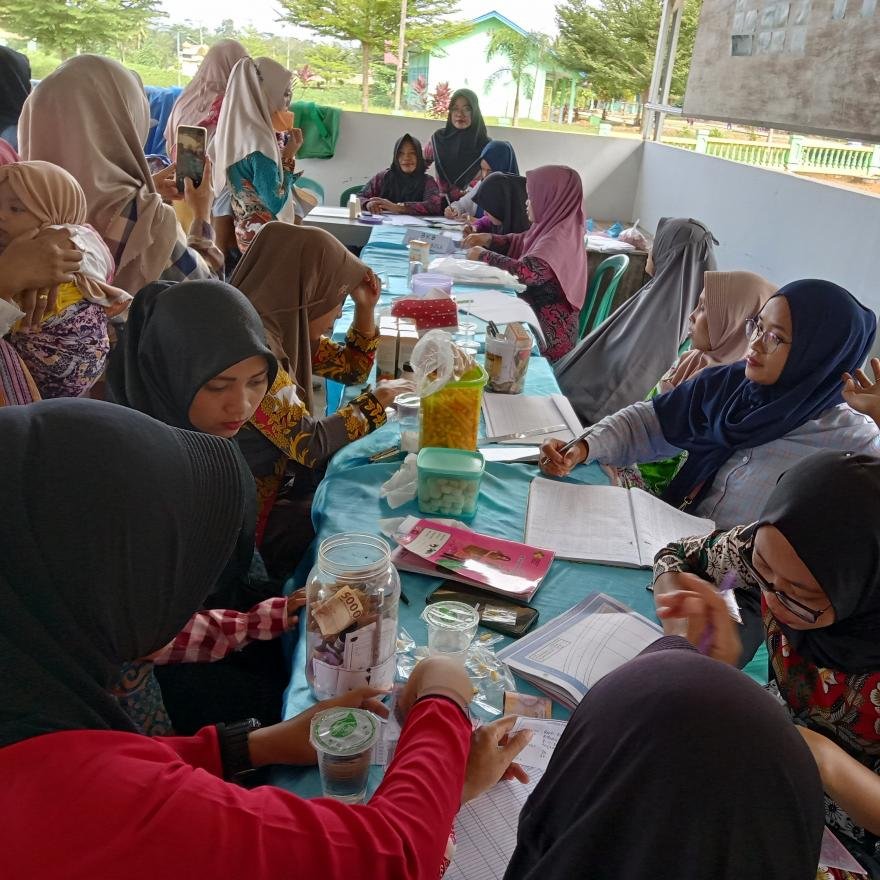 Desa Gedung Boga Posyandu Imunisasi Campak Rubela