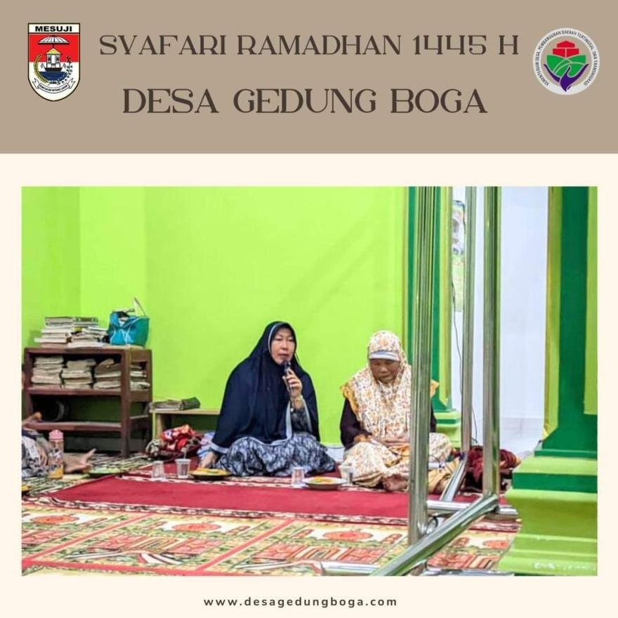 Kompak! Kades Beserta Aparatur Lakukan Safari Ramadhan 1445 H