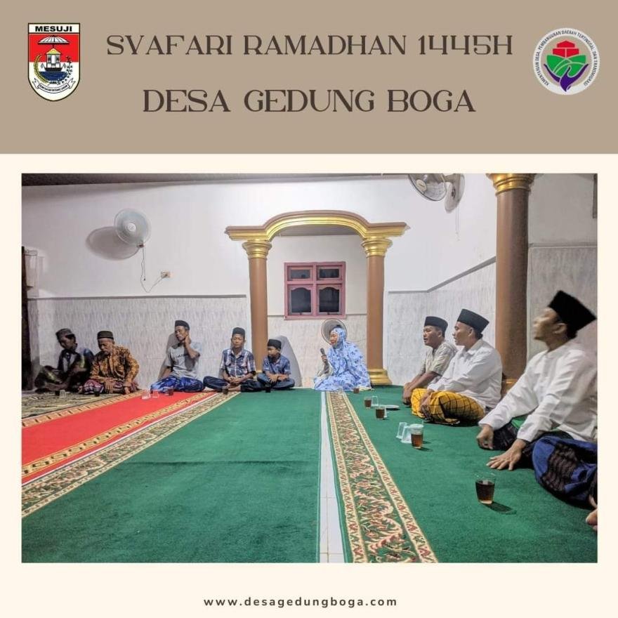 Kades dan Aparatur Lakukan Rangkaian Kunjungan Kegiatan Safari Ramadhan 1445H