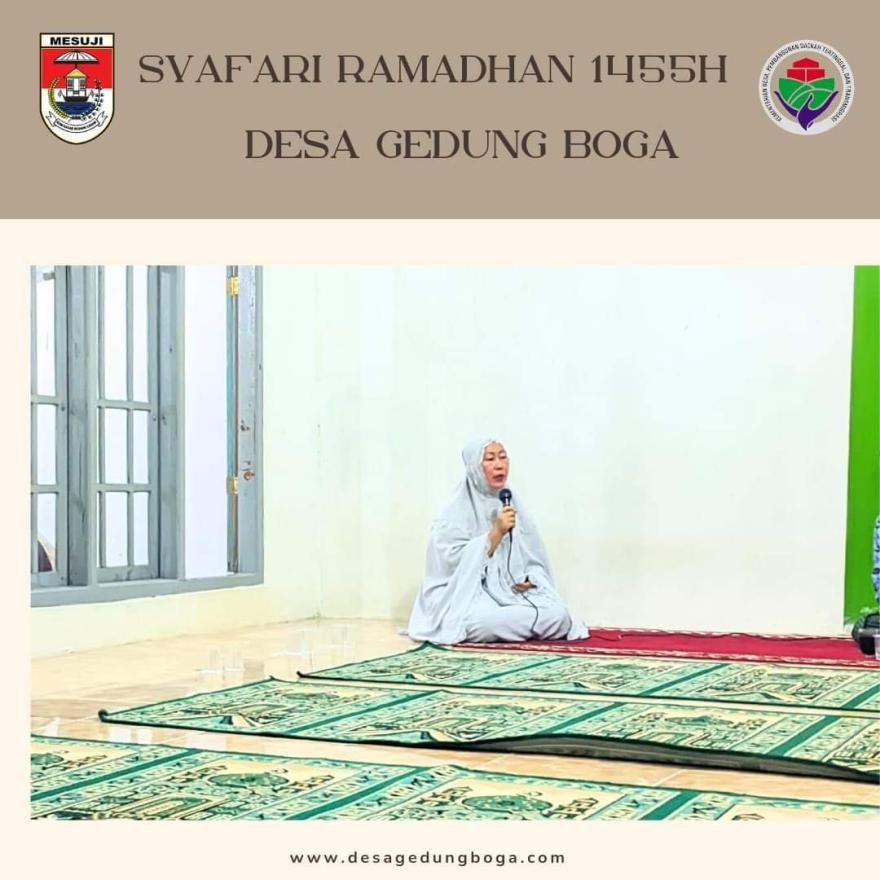 Kompak! Kades Beserta Aparatur Lakukan Safari Ramadhan 1445 H