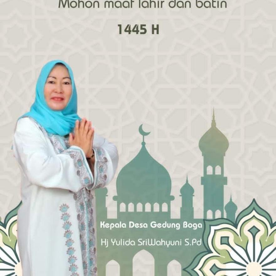 Minal Aidzin Wallfaidzin Mohon Maaf Lahir dan Batin