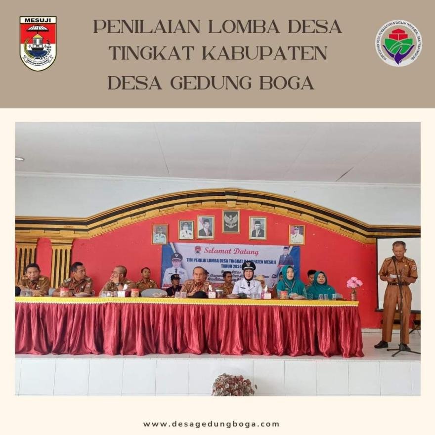 Bangga! Desa Gedung Boga Ikuti Ajang Lomba Tingkat Kabupaten Mesuji