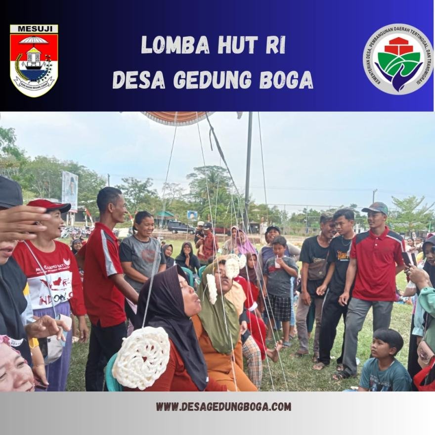 DESA Gedung Boga mengucapkan Selamat HUT RI ke79