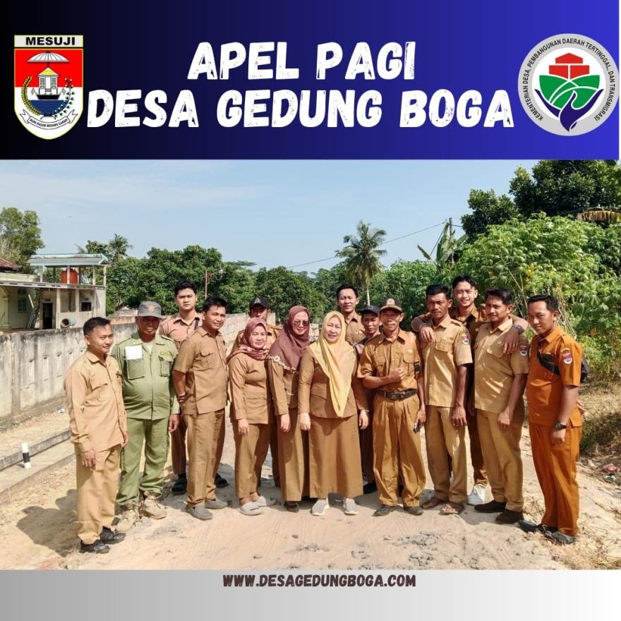 Apel Rutin desa Gedung Boga