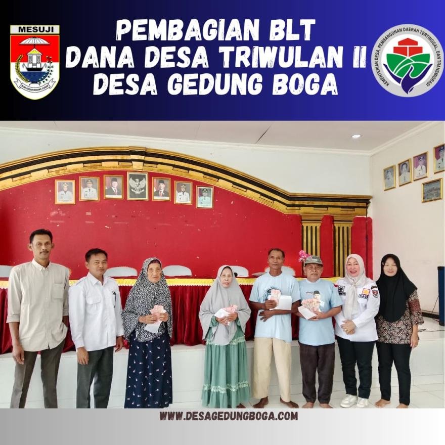 Pembagian BLT DD Triwulan II