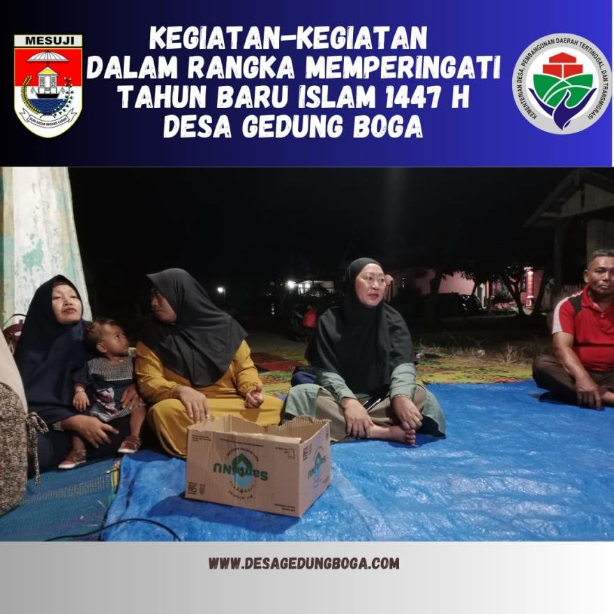Kegiatan dalam menyambut Tahun Baru Islam 1447H
