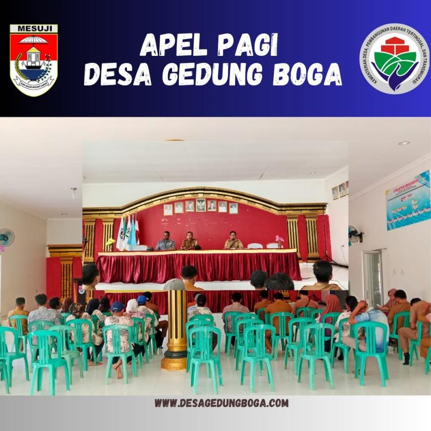 Apel Rutin desa Gedung Boga 