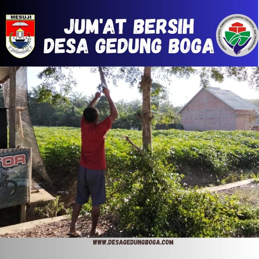 Jum'at bersih Desa Gedung Boga