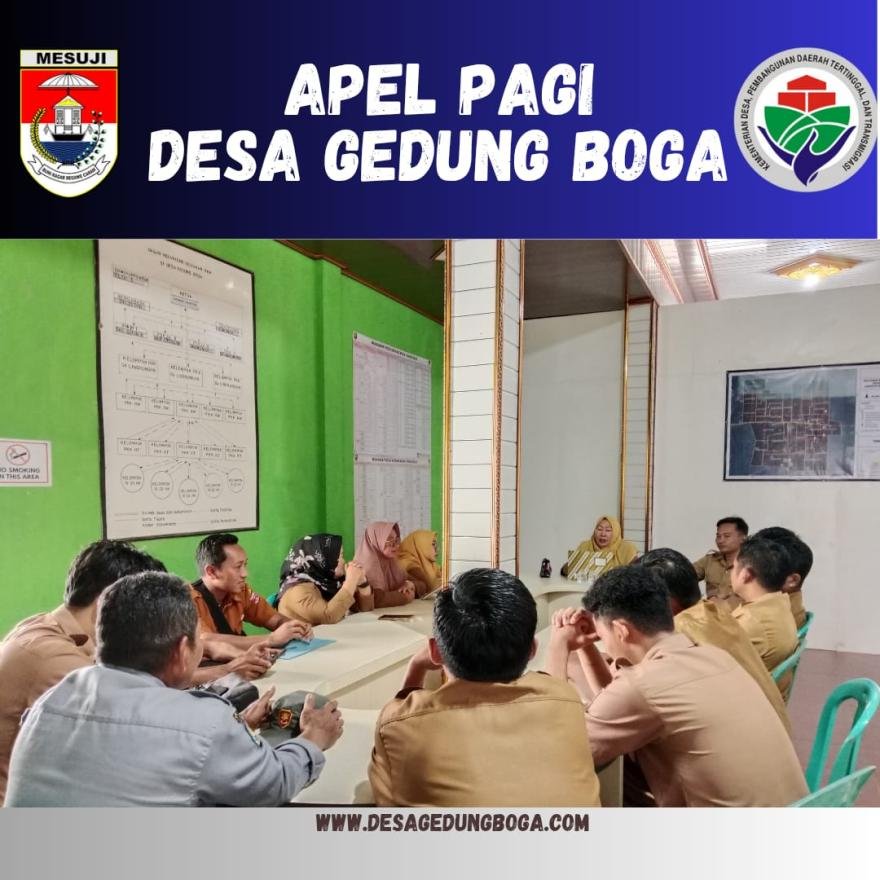 Apel Rutin desa Gedung Boga